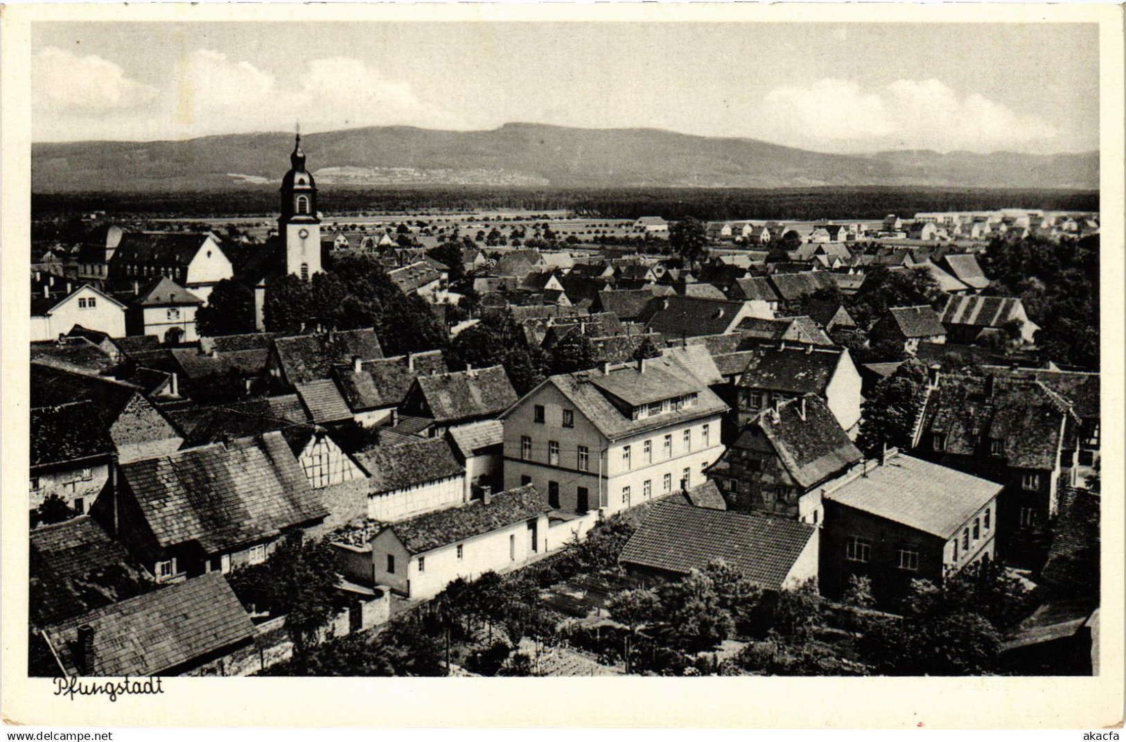 CPA AK PFUNGSTADT Totalansicht GERMANY (1416751)