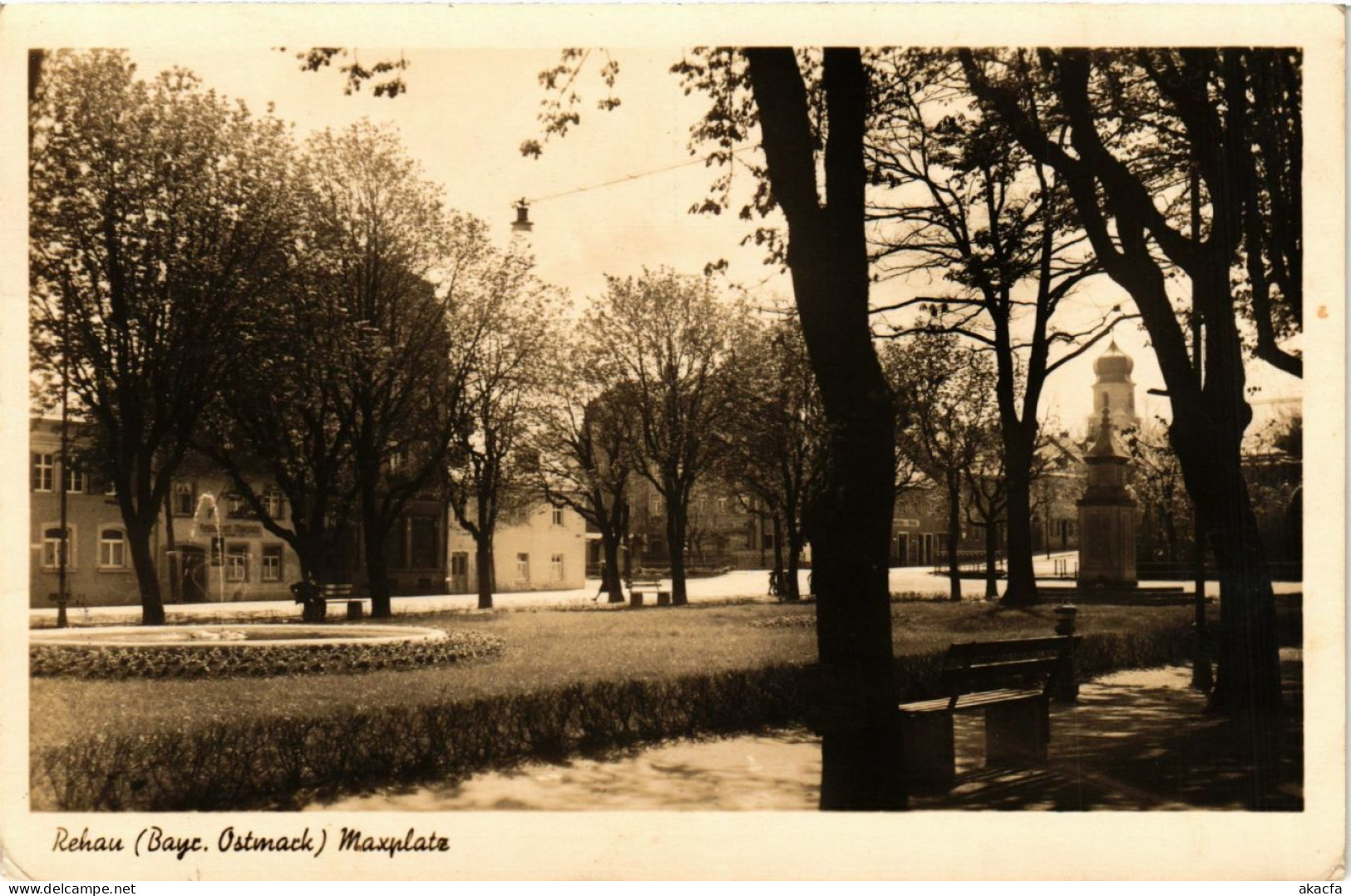 CPA AK Rehau Maxplatz GERMANY (877846)