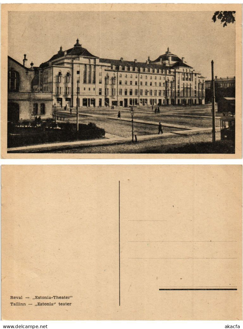CPA AK REVAL TALLIN Estonia-Theater ESTONIA (406712)