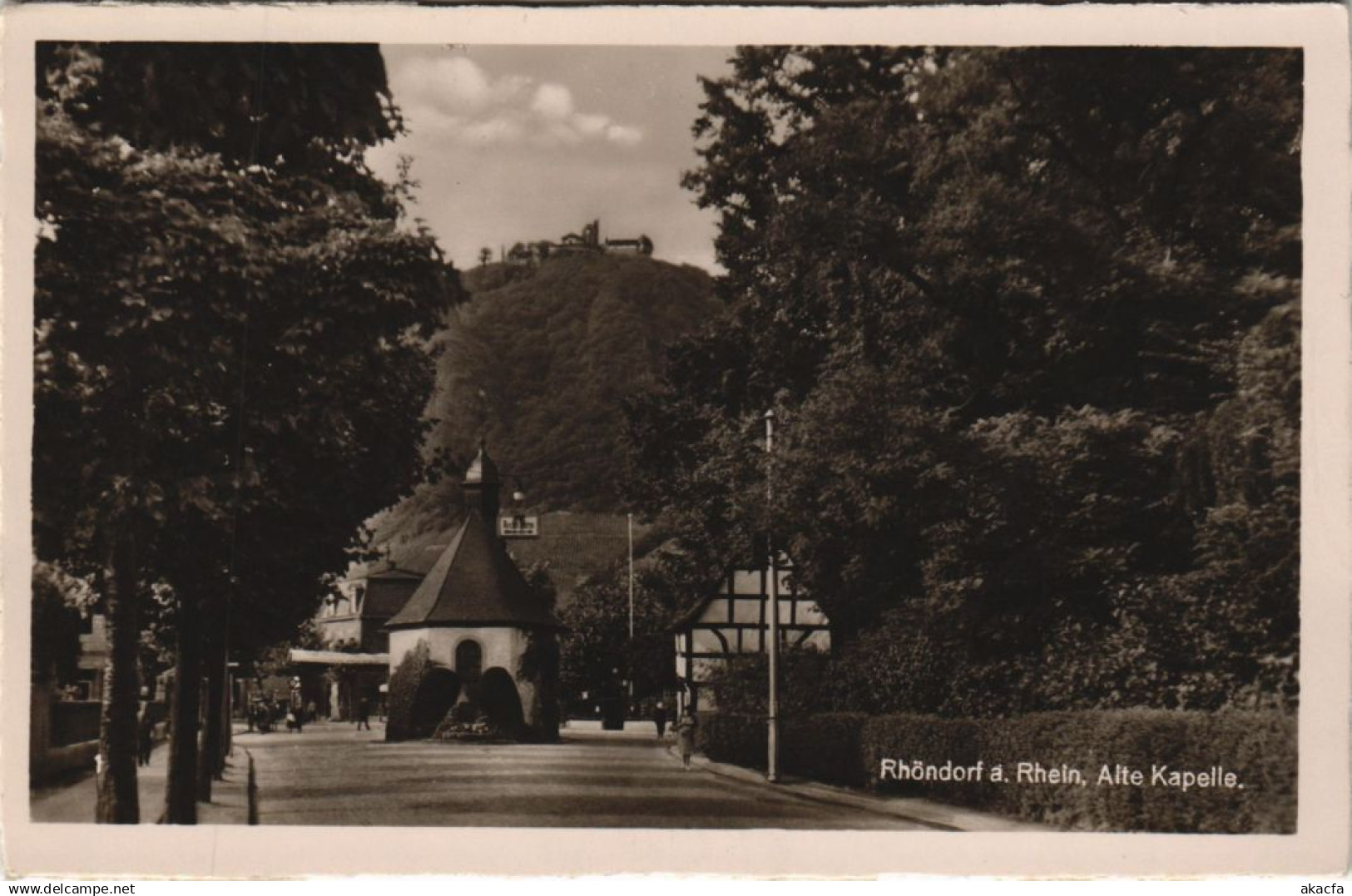 CPA AK RHONDORF a. RHEIN Alte kapelle GERMANY (295003)