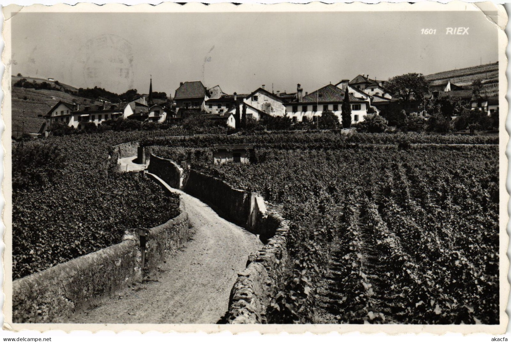 CPA AK RIEX LANDSCAPE SWITZERLAND (1510574)