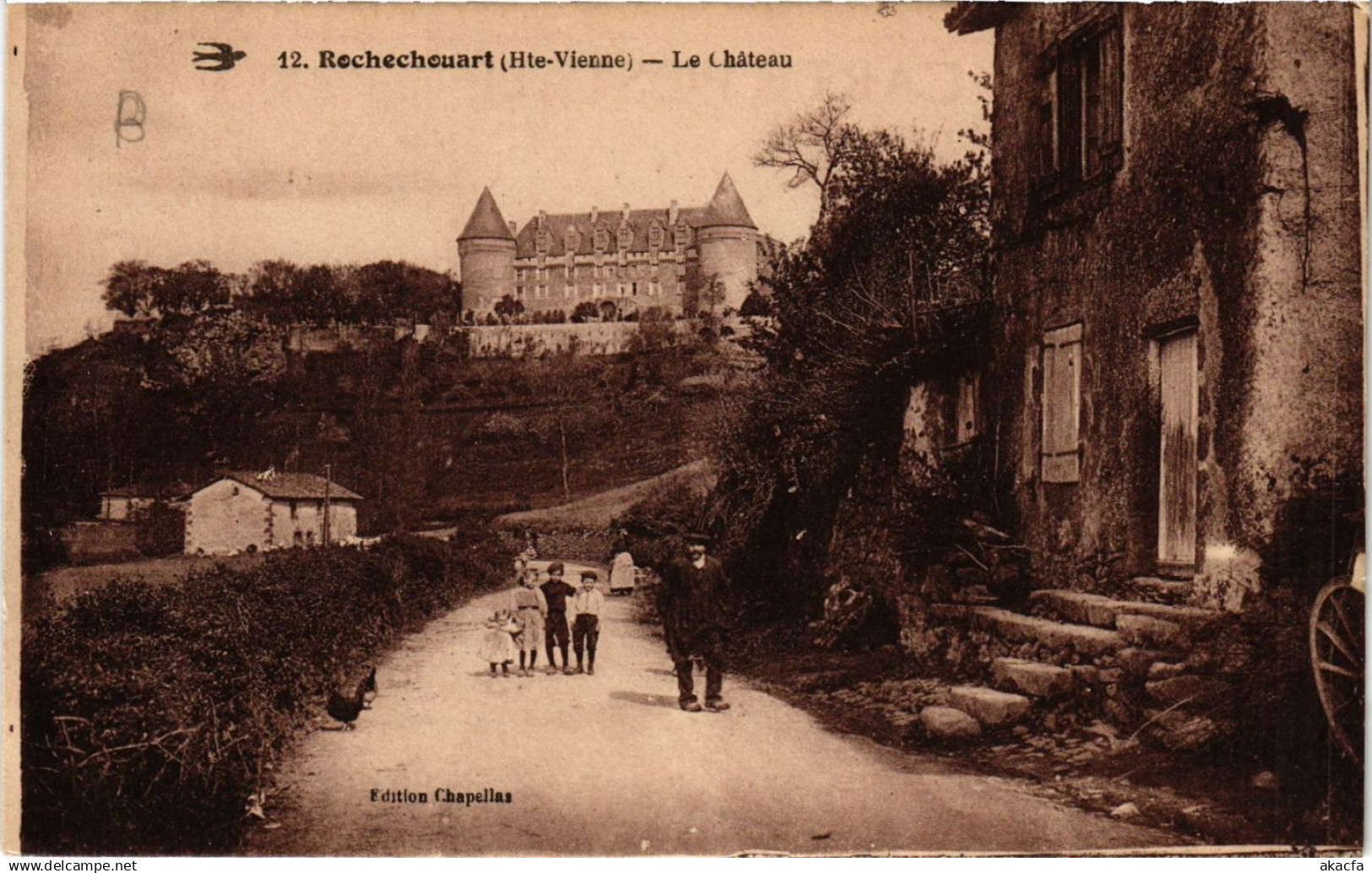 CPA AK ROCHECHOUART - Le Chateau (390646)