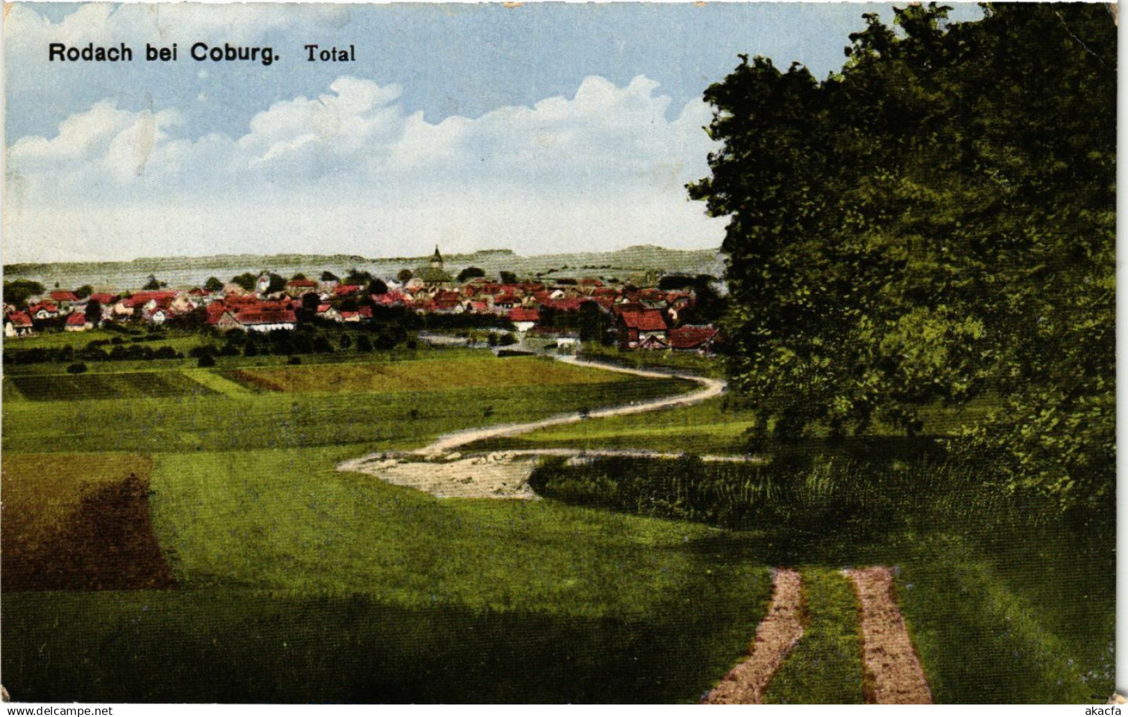 CPA AK Rodach- total GERMANY (1006018)