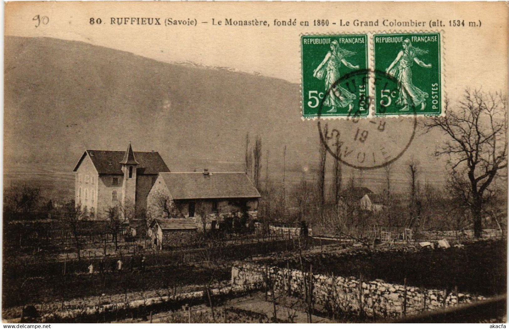 CPA AK RUFFIEUX - Le Monastere - Le Grand COLOMBIER (388300)