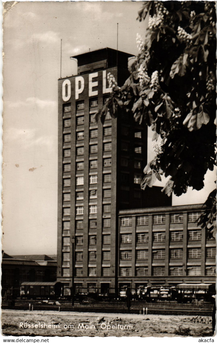 CPA AK RUSSELSHEIM AM MAIN Opelturm GERMANY (1417279)