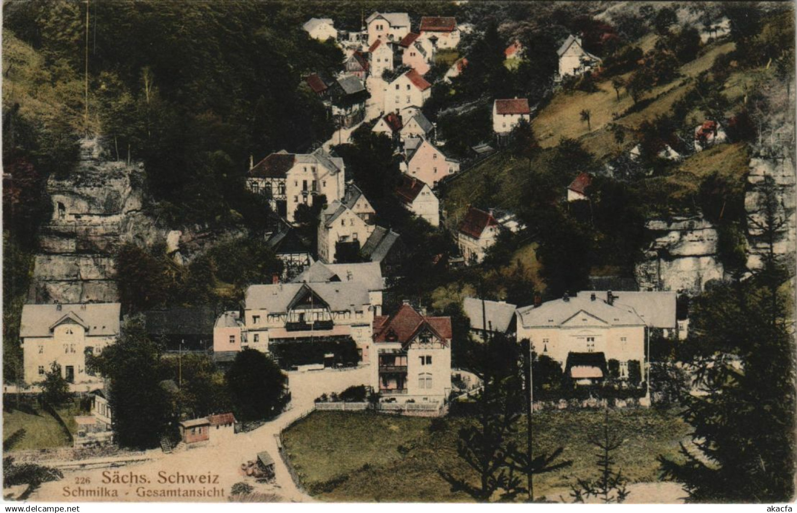 CPA AK Schmilka - Gesamtansicht GERMANY (1080113)