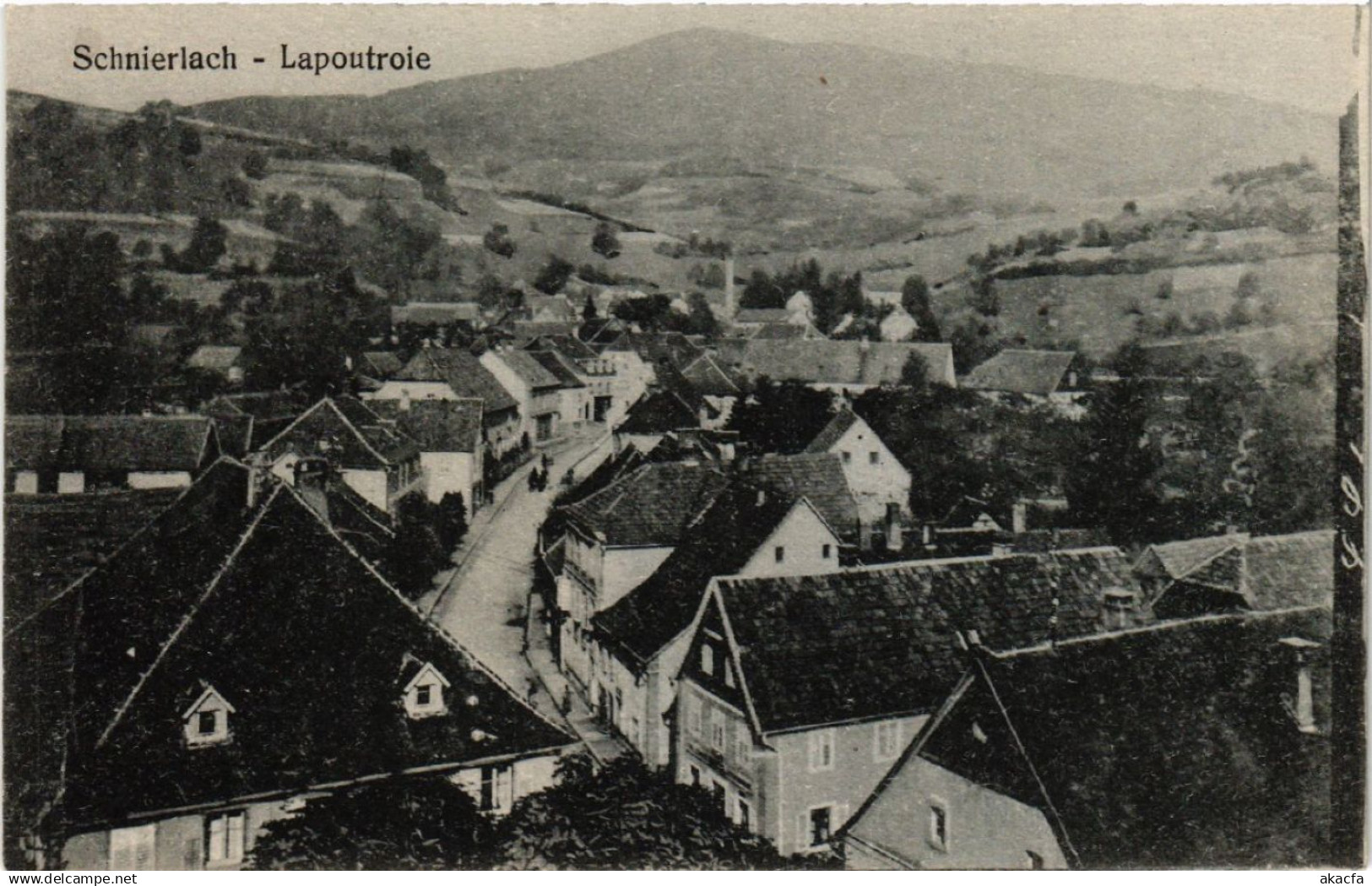 CPA AK SCHNIERLACH - LAPOUTROIE - Vue - Scene (389758)