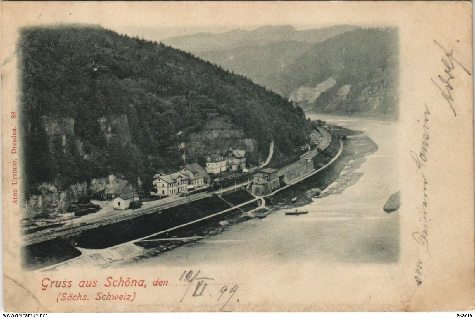 CPA AK Schona - Panorama GERMANY (1080164)