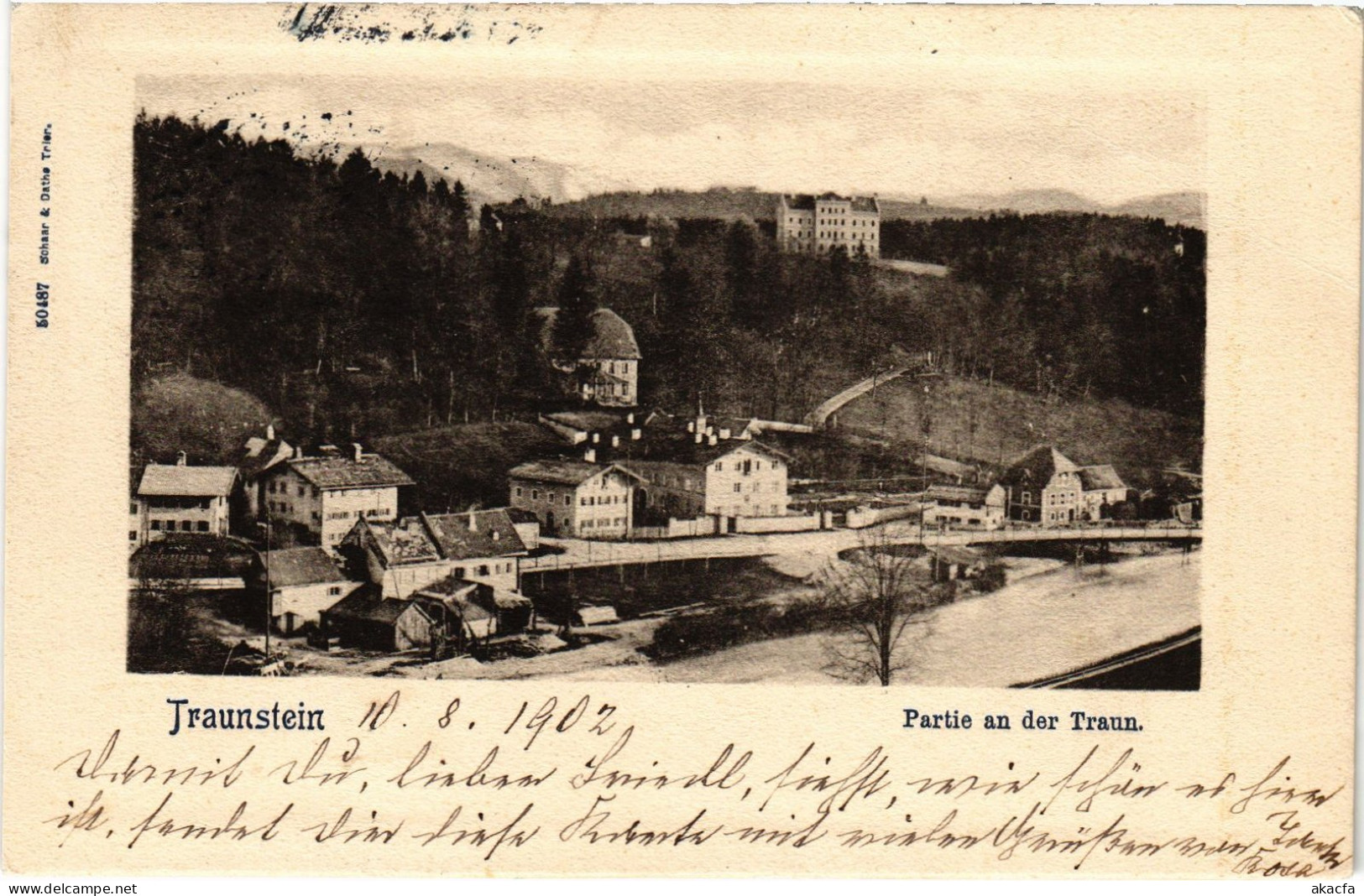 CPA AK Traunstein partie an der Traun GERMANY (1477050)