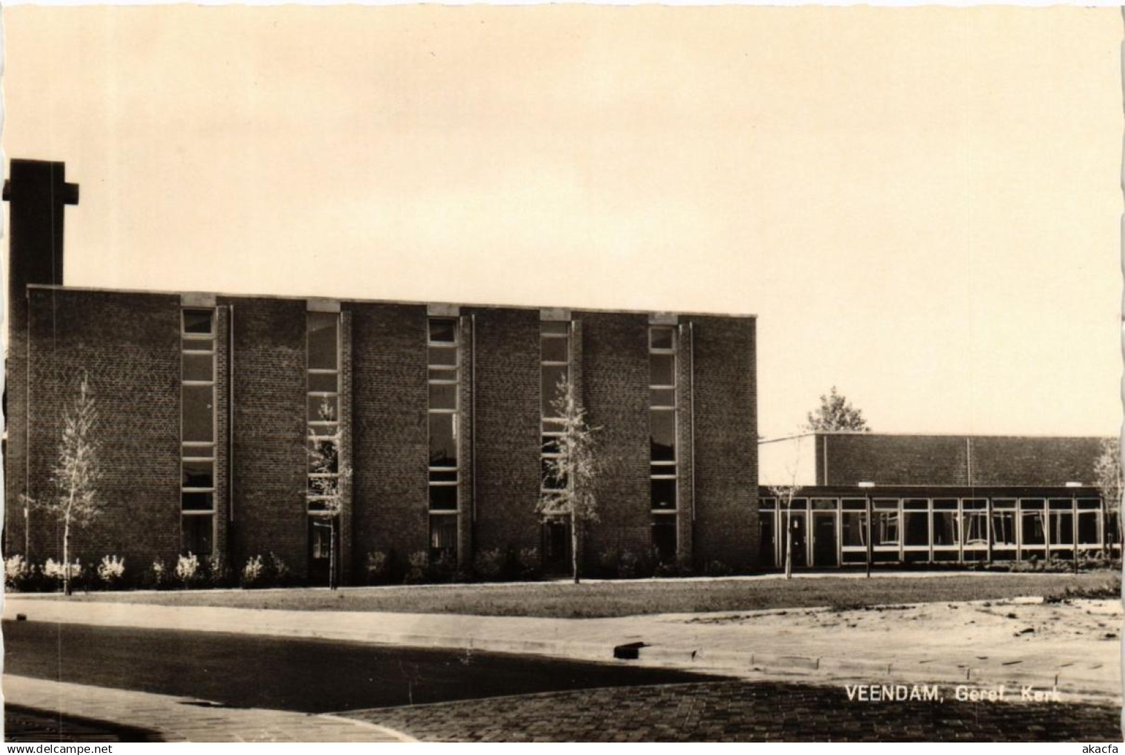 CPA AK VEENDAM Geref. Kerk NETHERLANDS (604331)
