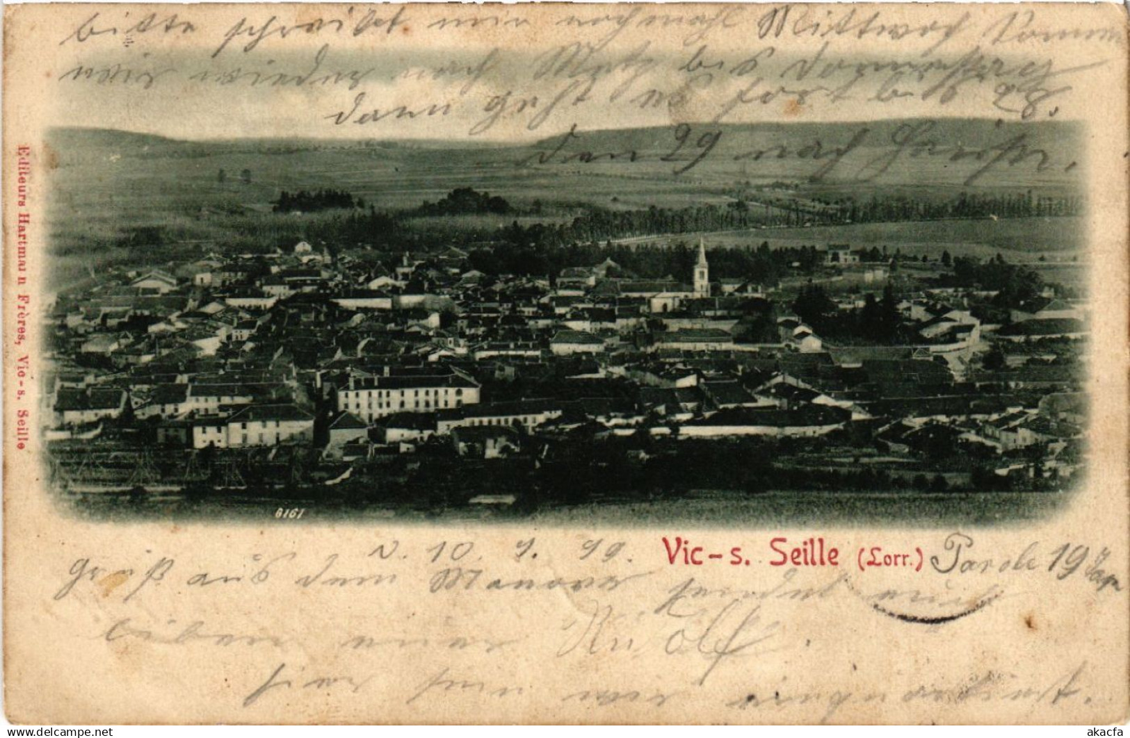 CPA AK VIC-sur-SEILLE - VIC a. d. SEILLE - Vue - Panorama (387795)