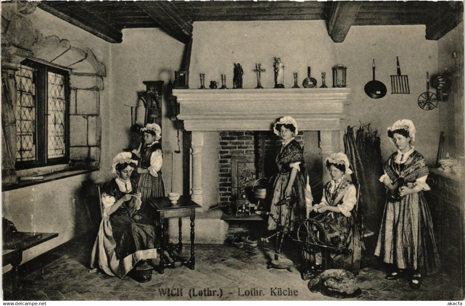 CPA AK VIC-sur-SEILLE - VIC a. d. SEILLE - WICH - Lothr. Kuche (387858)