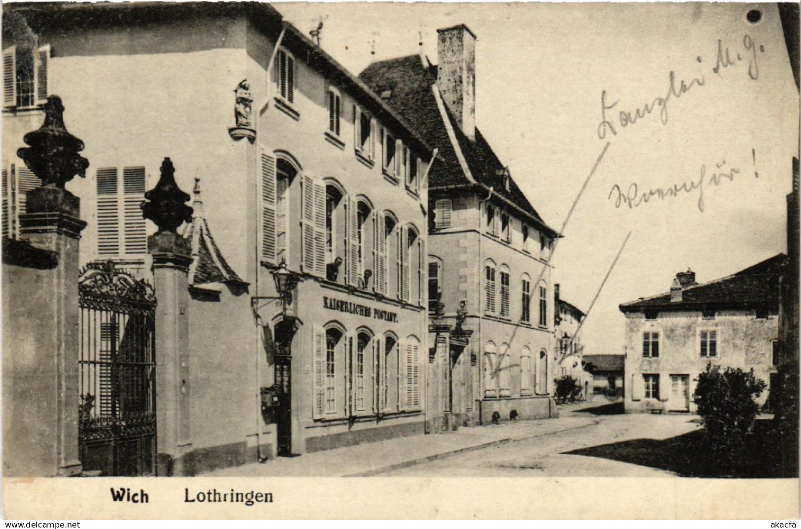 CPA AK VIC-sur-SEILLE - VIC a. d. SEILLE - WICH - Rue - Scene (387840)