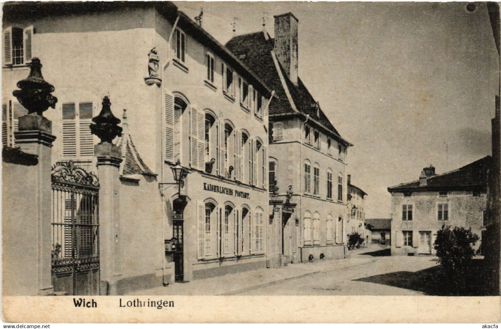 CPA AK VIC-sur-SEILLE - VIC a. d. SEILLE - WICH - Rue - Scene (387948)