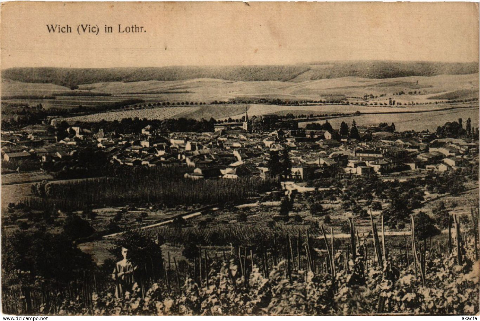 CPA AK VIC-sur-SEILLE - VIC a. d. SEILLE - WICH - Vue - Panorama (387975)