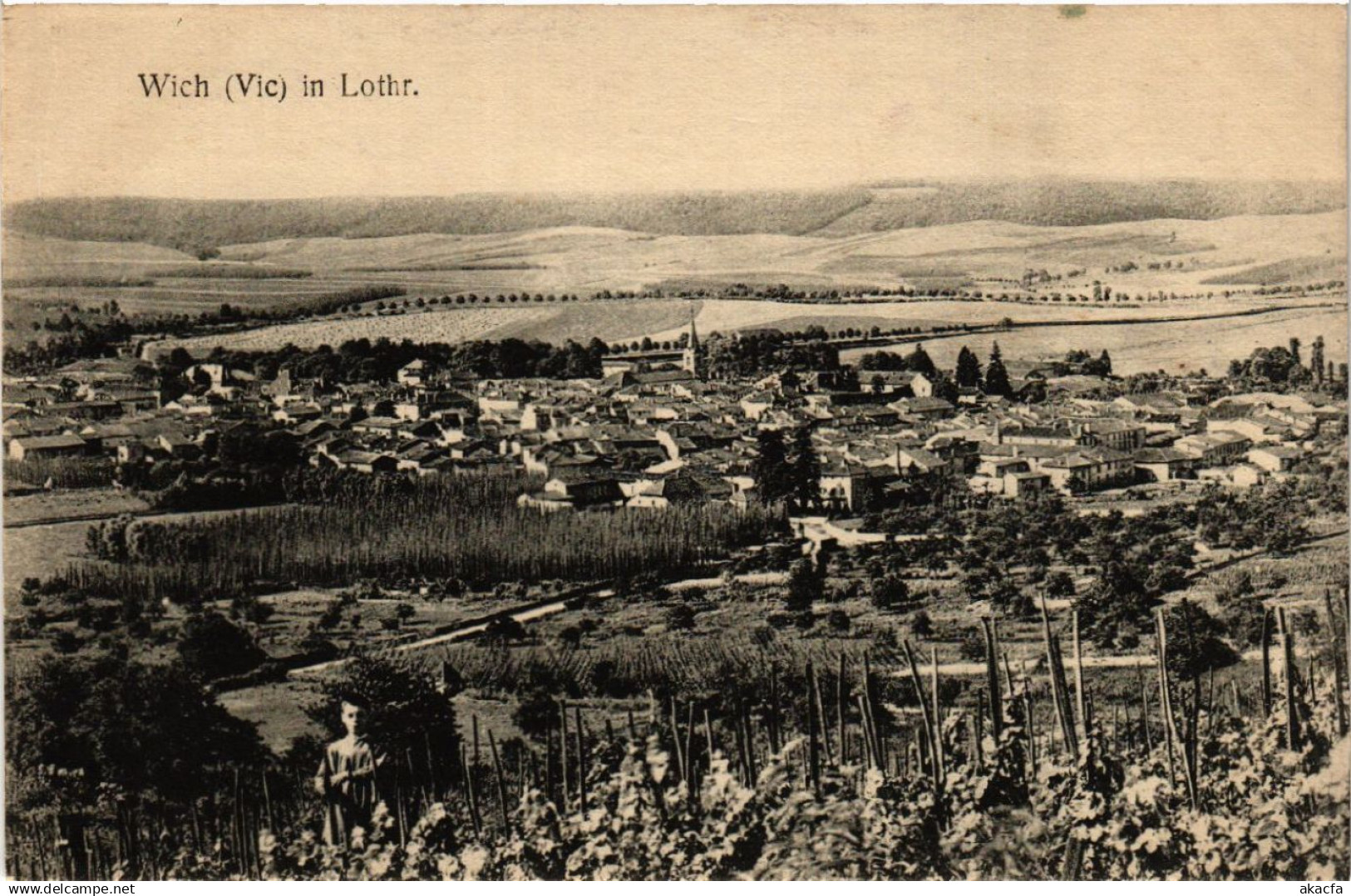 CPA AK VIC-sur-SEILLE - VIC a. d. SEILLE - WICH - Vue - Panorama (388014)