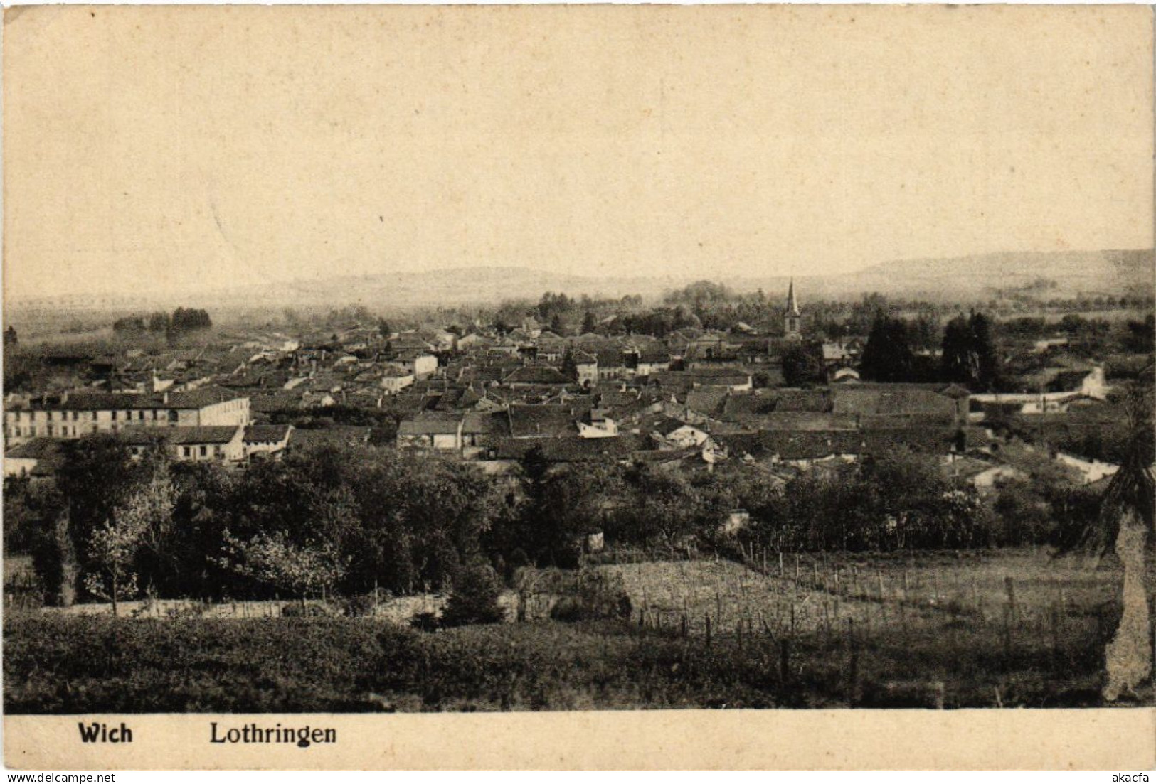 CPA AK VIC-sur-SEILLE - VIC a. d. SEILLE - WICH - Vue - Panorama (388017)