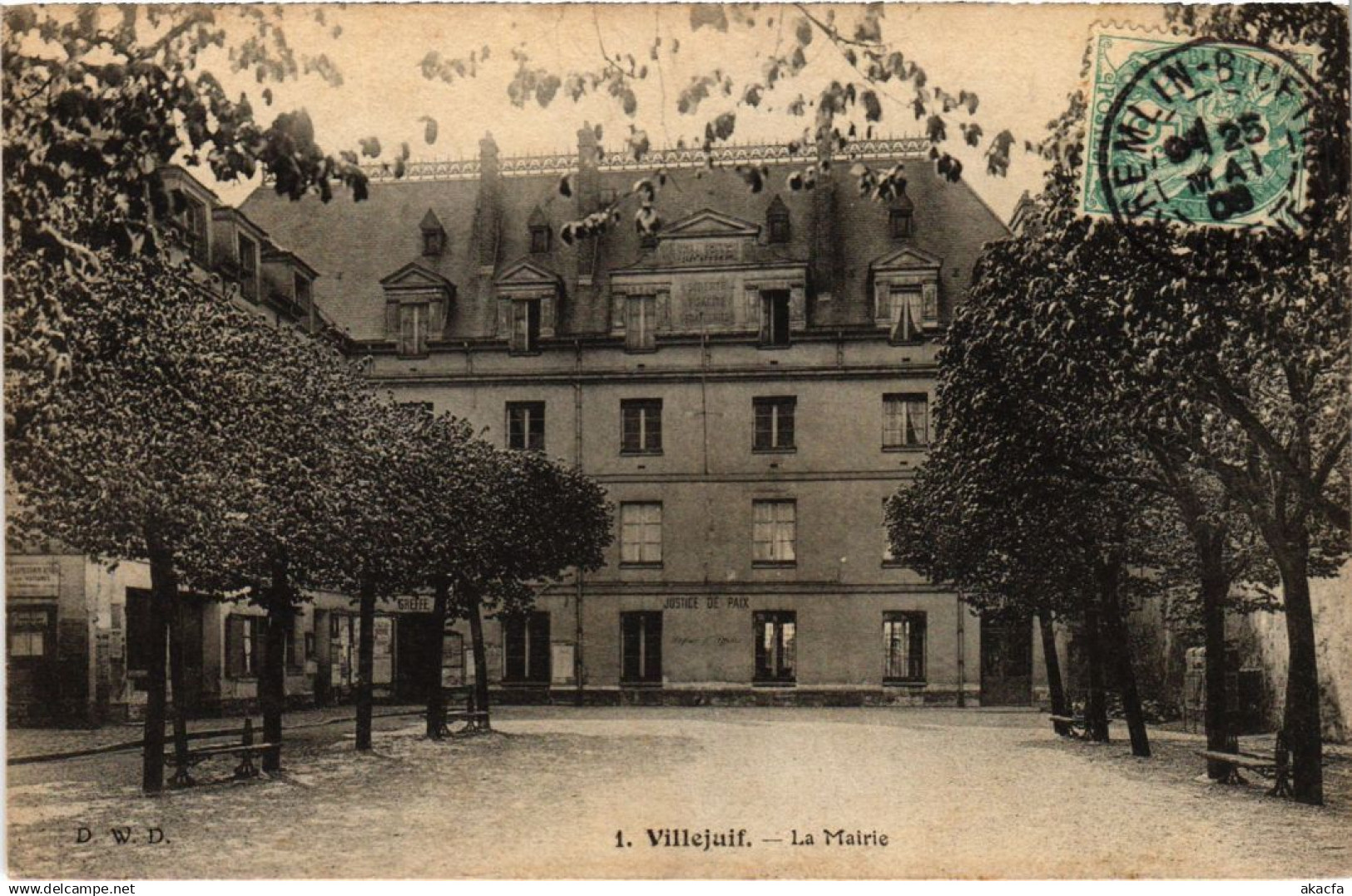 CPA AK Villejuif La Mairie FRANCE (1283344)