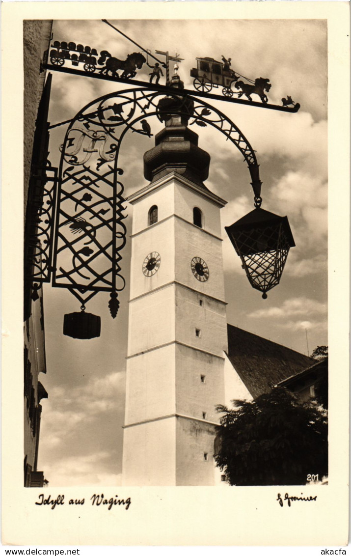 CPA AK WAGING AM SEE Idyll GERMANY (1418595)