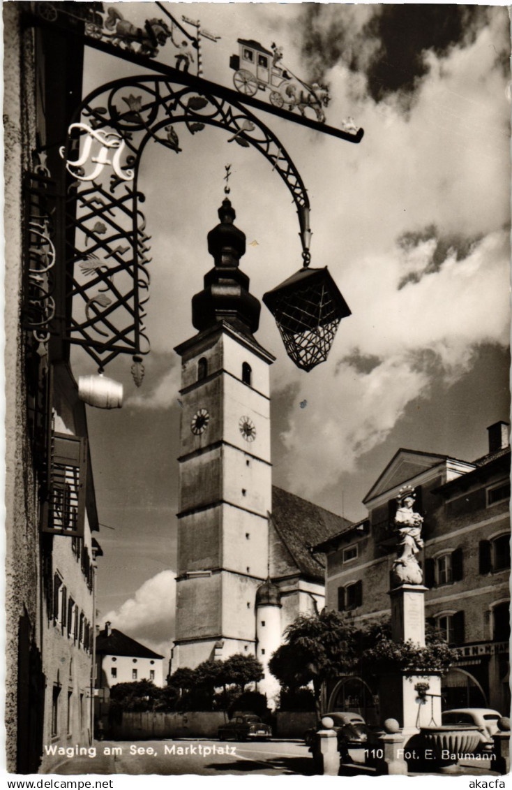 CPA AK WAGING AM SEE Marktplatz GERMANY (1418581)