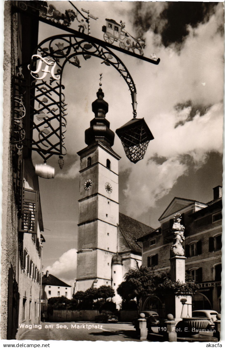 CPA AK WAGING AM SEE Marktplatz GERMANY (1418592)