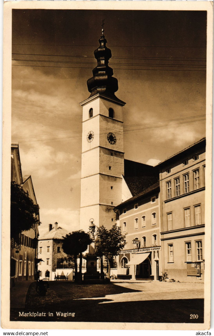 CPA AK WAGING AM SEE Marktplatz GERMANY (1418597)