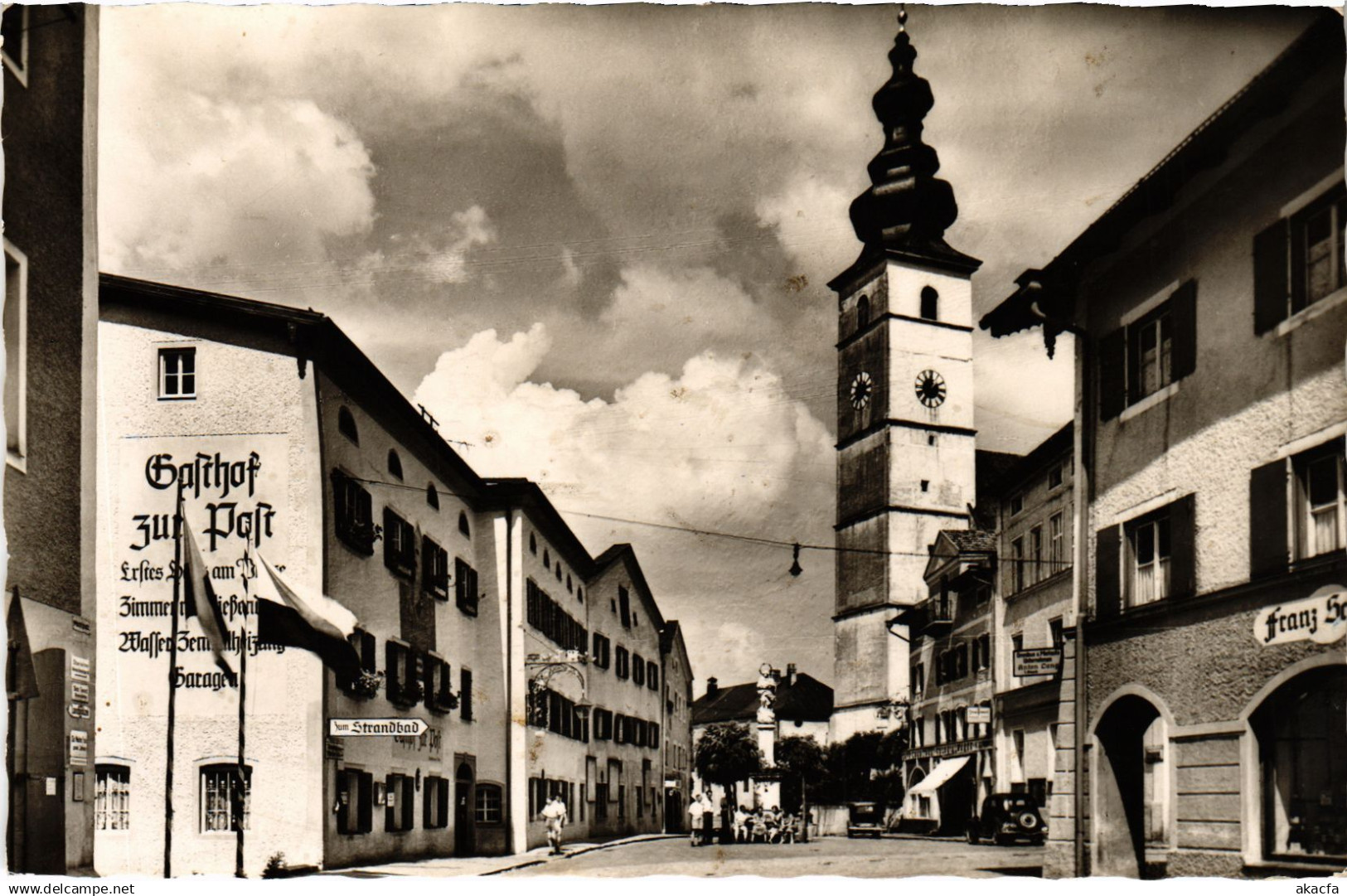 CPA AK WAGING AM SEE Marktplatz GERMANY (1419088)