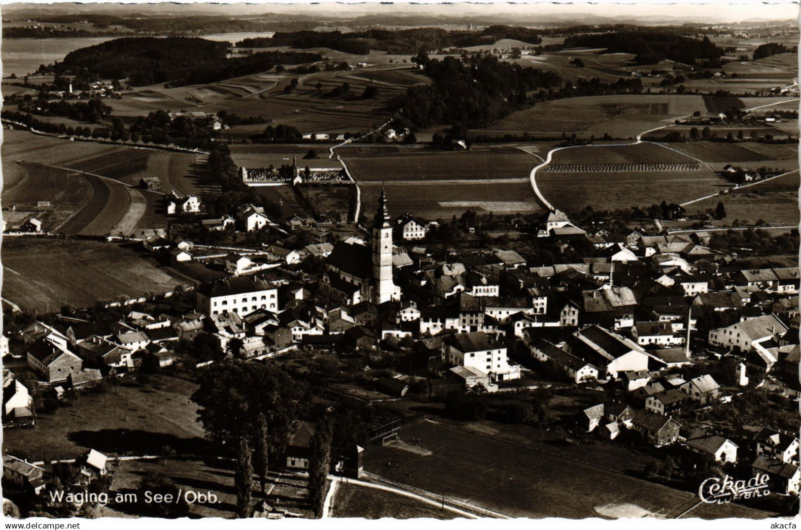 CPA AK WAGING AM SEE Panorama GERMANY (1419090)