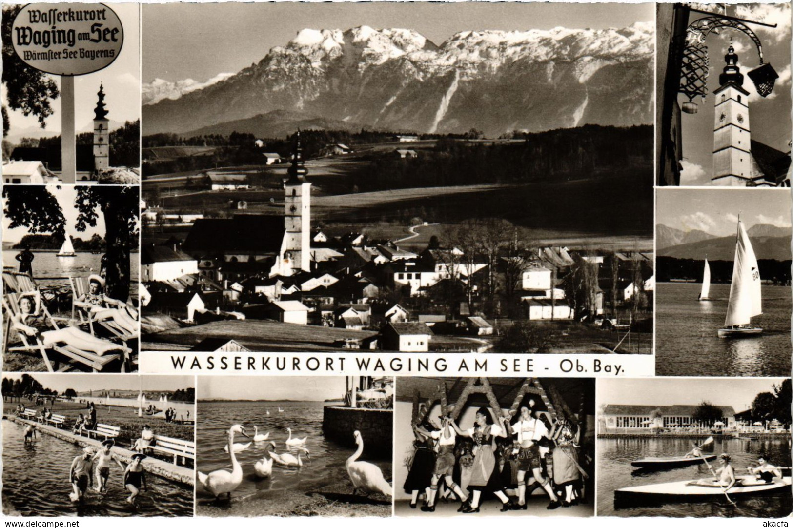 CPA AK WAGING AM SEE Scenes GERMANY (1419126)
