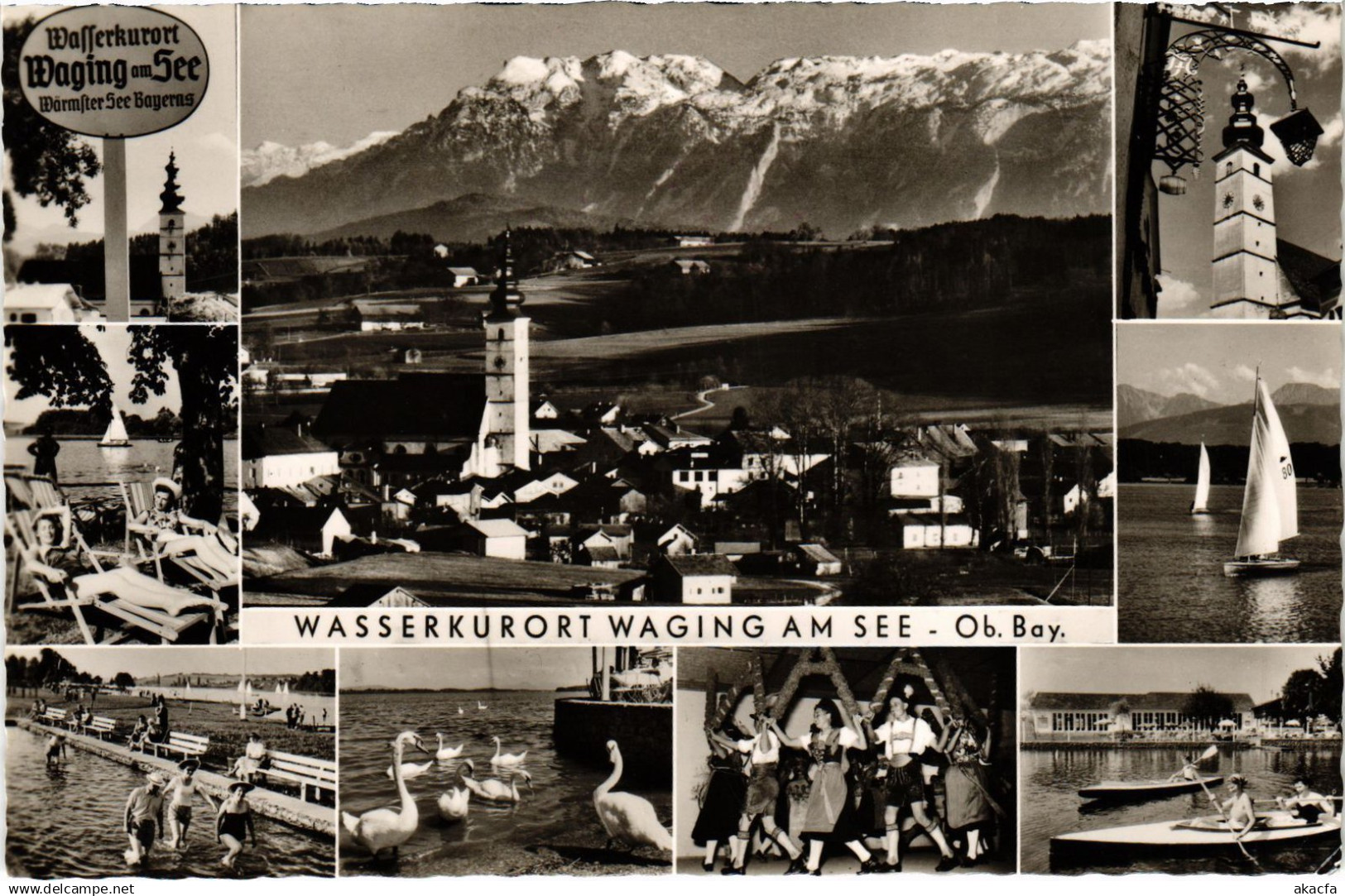CPA AK WAGING AM SEE Scenes GERMANY (1419127)