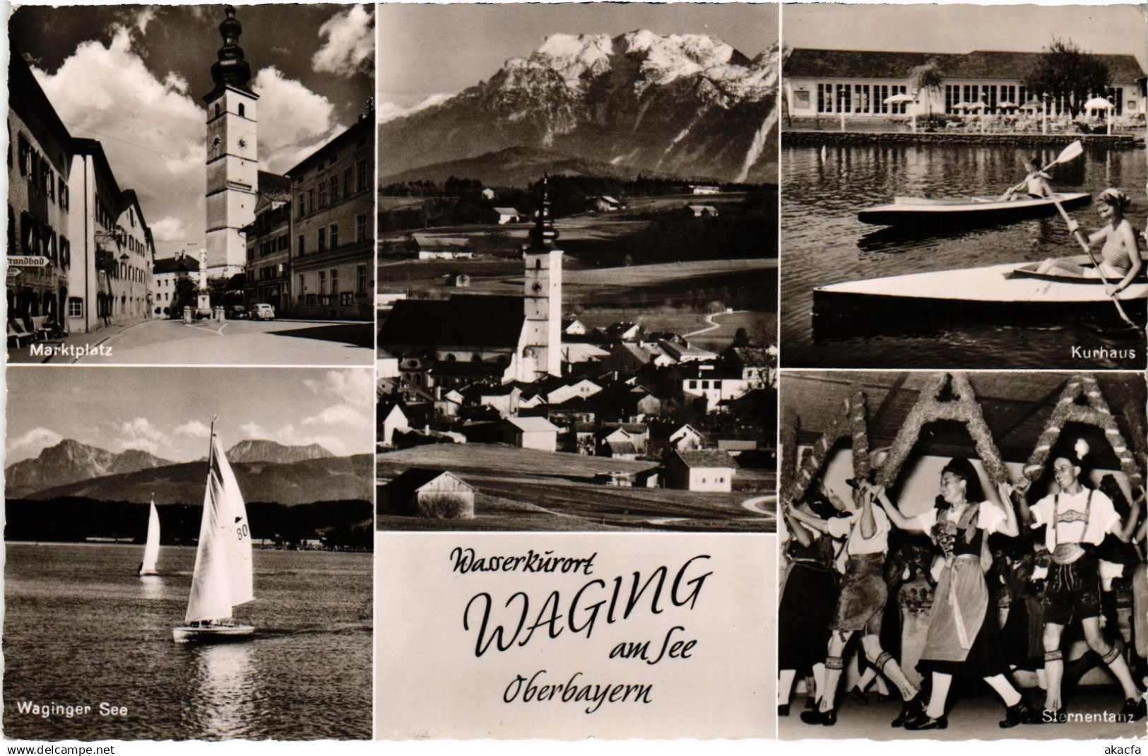 CPA AK WAGING AM SEE Scenes GERMANY (1419128)