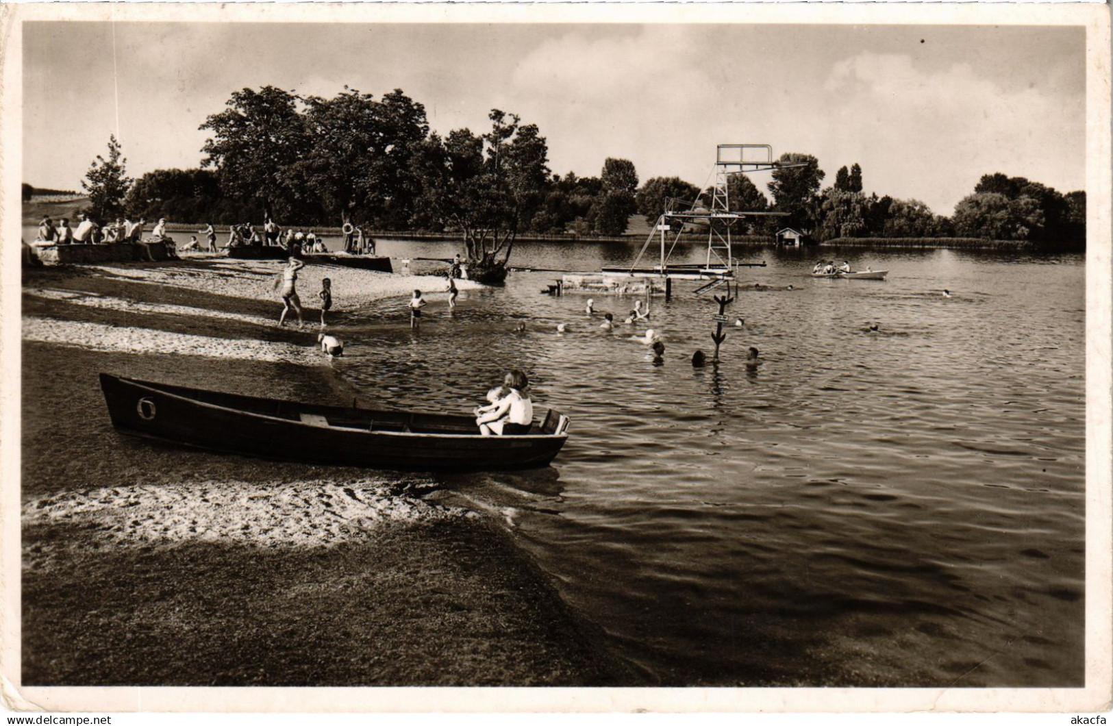 CPA AK WAGING AM SEE Strandbad GERMANY (1419084)