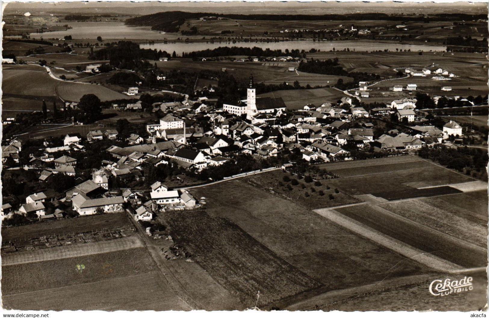 CPA AK WAGING AM SEE Totalansicht GERMANY (1419091)