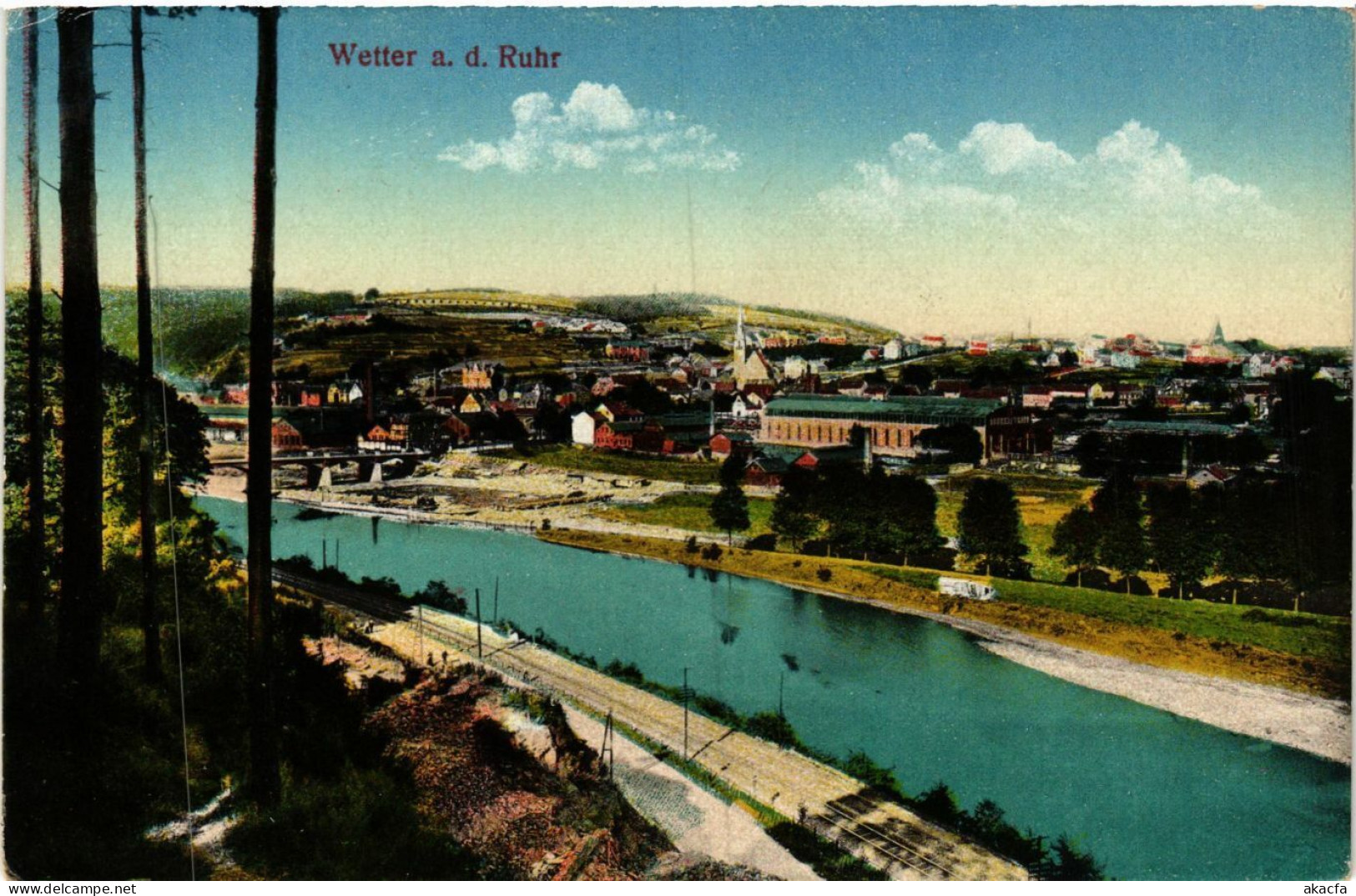 CPA AK Wetter -Panorama GERMANY (857988)