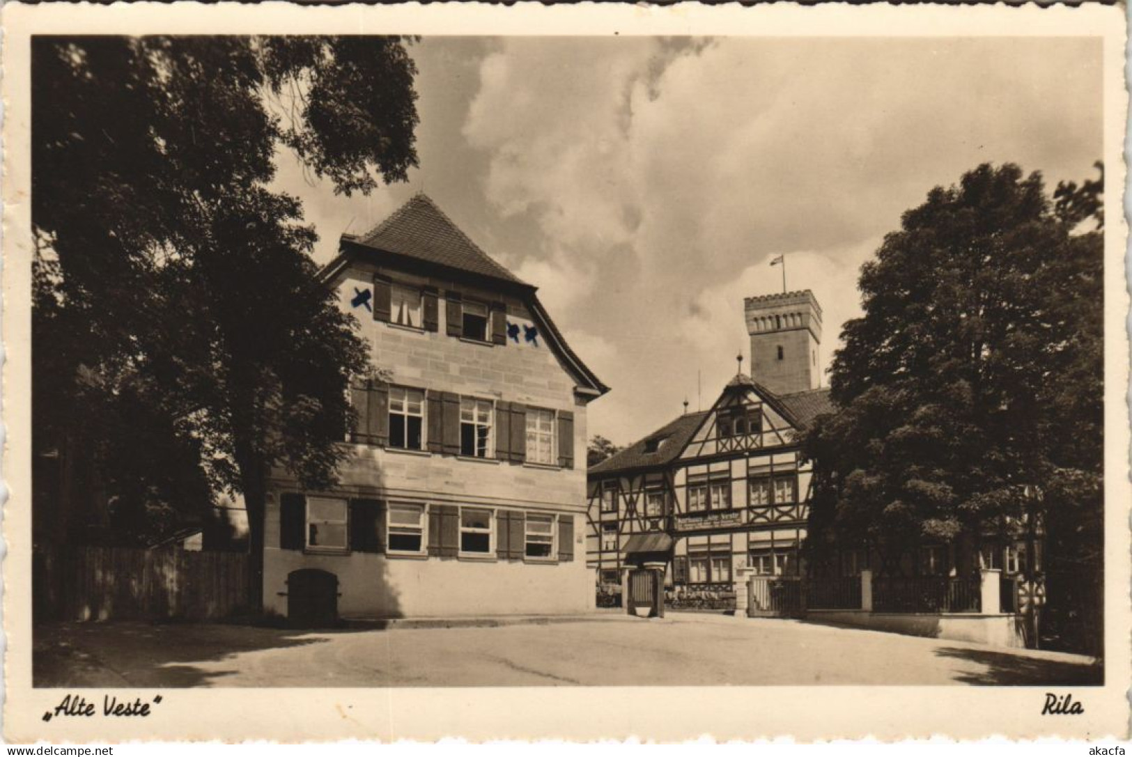 CPA AK ZIRNDORF Alte Veste GERMANY (989858)