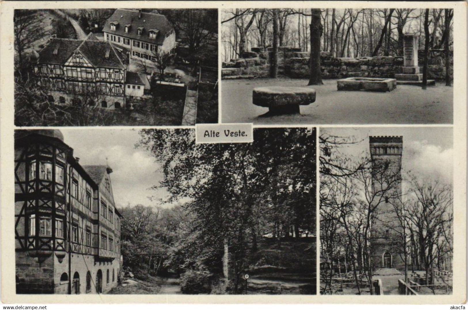 CPA AK ZIRNDORF Alte Veste GERMANY (989861)