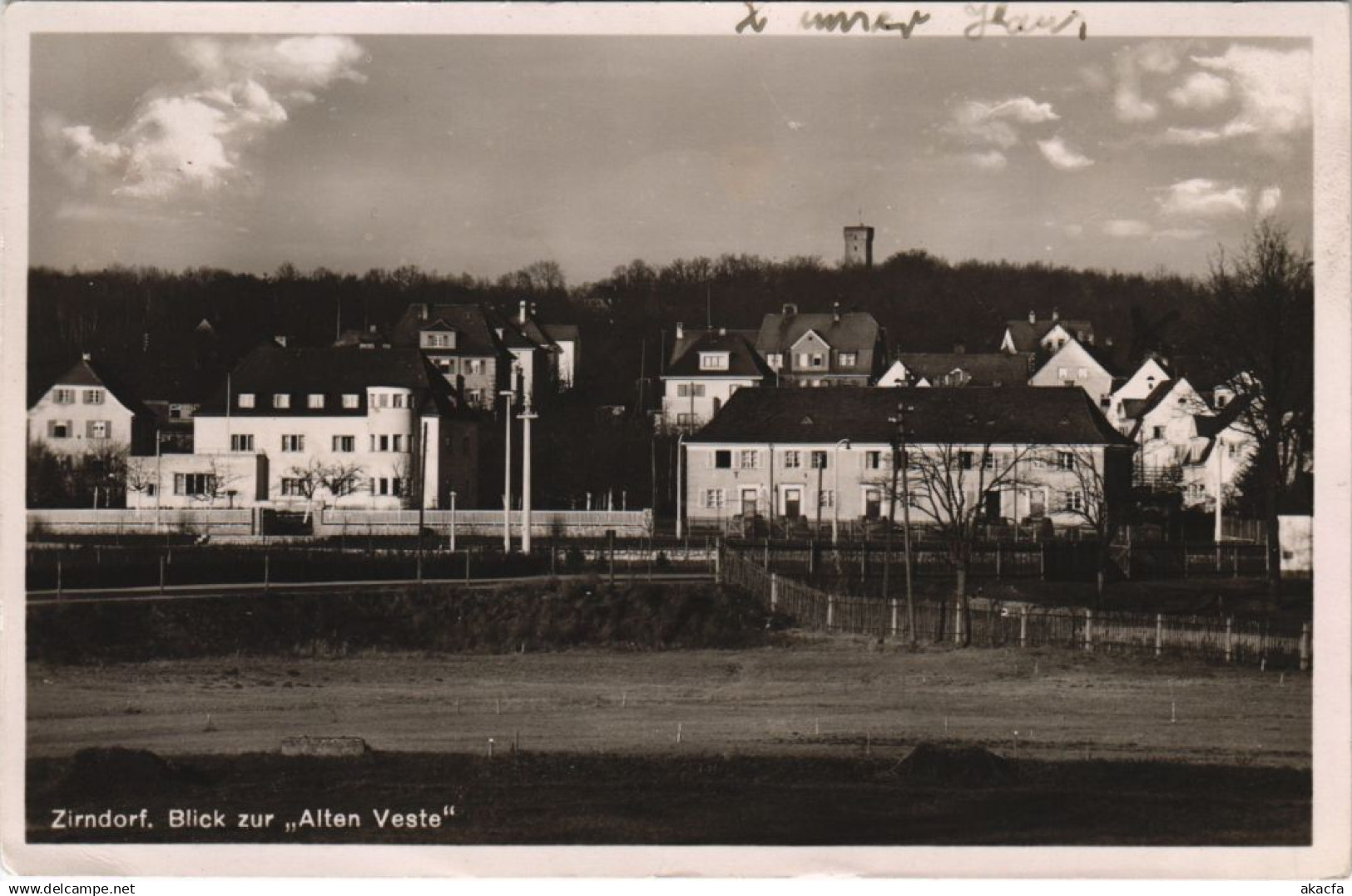 CPA AK ZIRNDORF Blick zur Alten Veste GERMANY (989836)