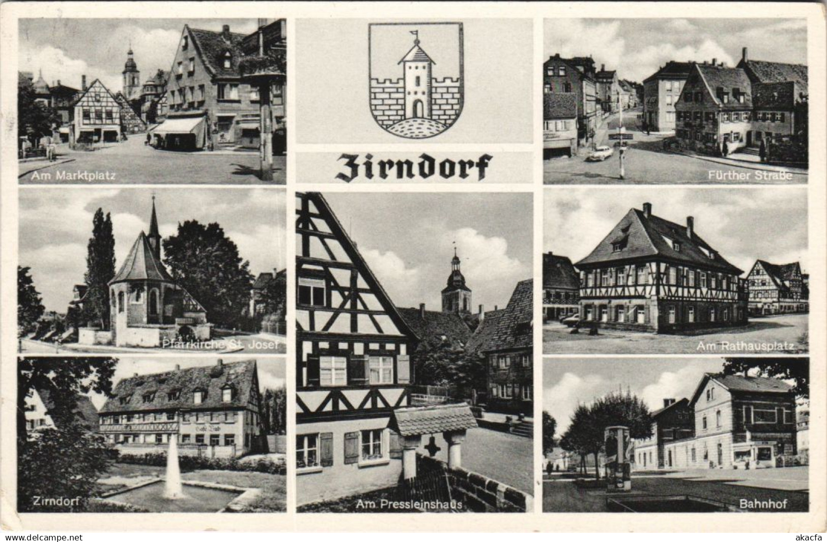 CPA AK ZIRNDORF GERMANY (989854)