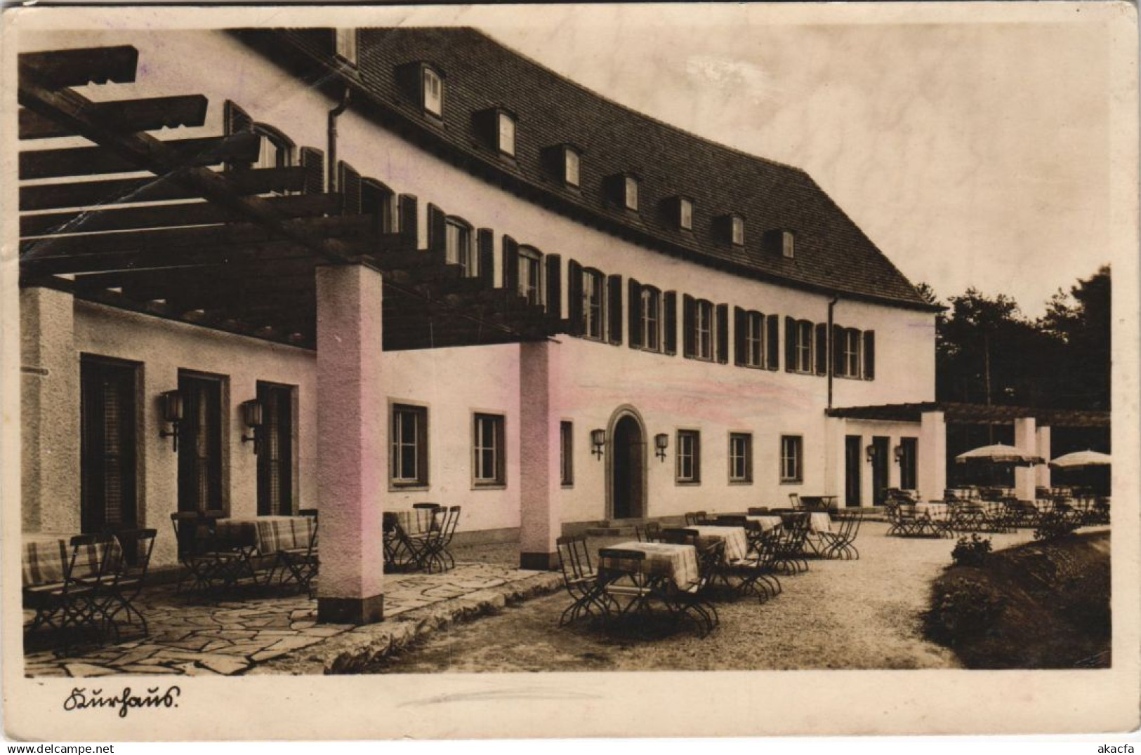 CPA AK ZIRNDORF Kurhaus GERMANY (989841)