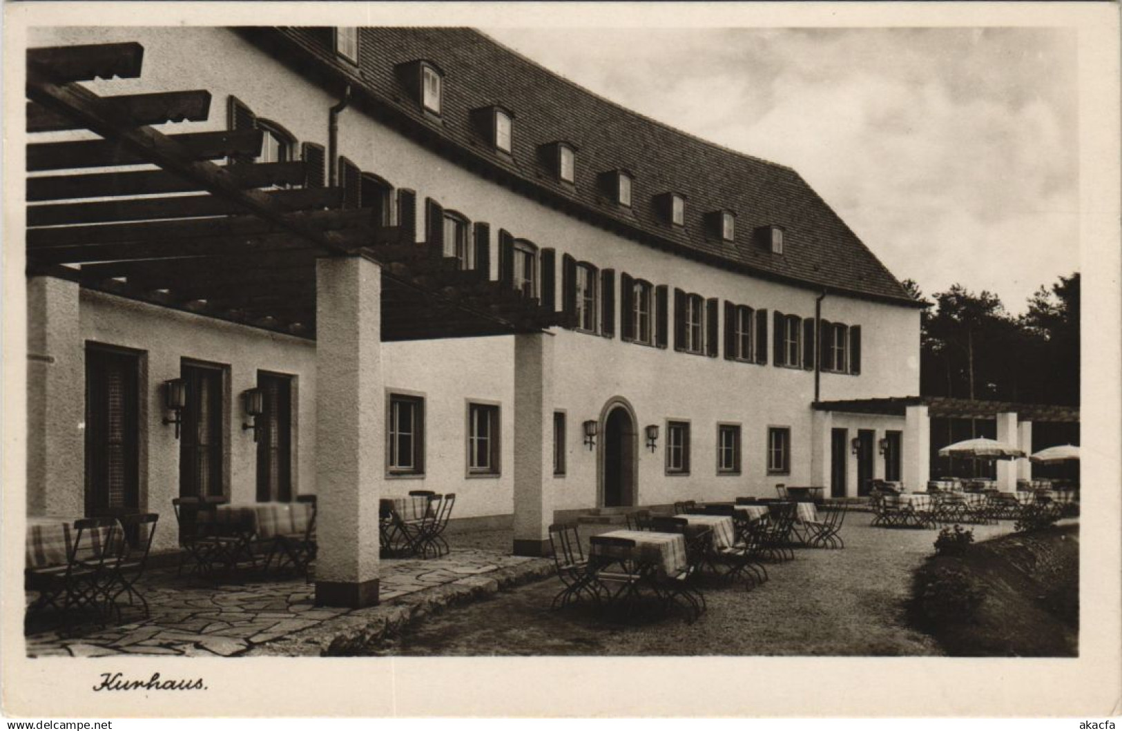 CPA AK ZIRNDORF Kurhaus GERMANY (989863)