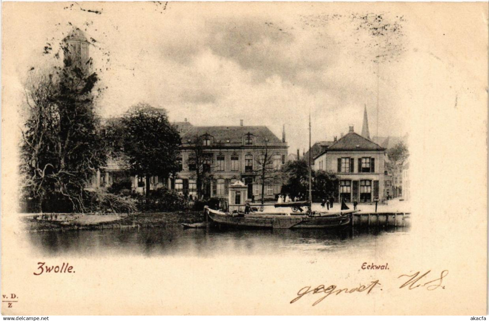 CPA AK ZWOLLE Eekwal NETHERLANDS (604435)