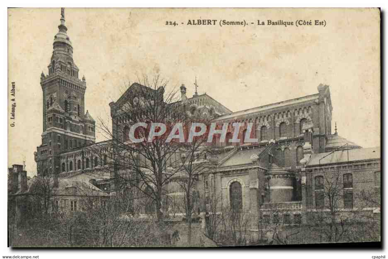 CPA Albert La Basilique