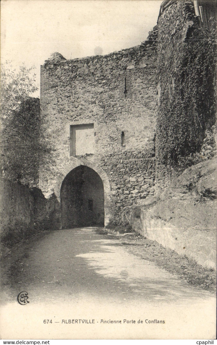 CPA Albertville Ancienne Porte De Conflans