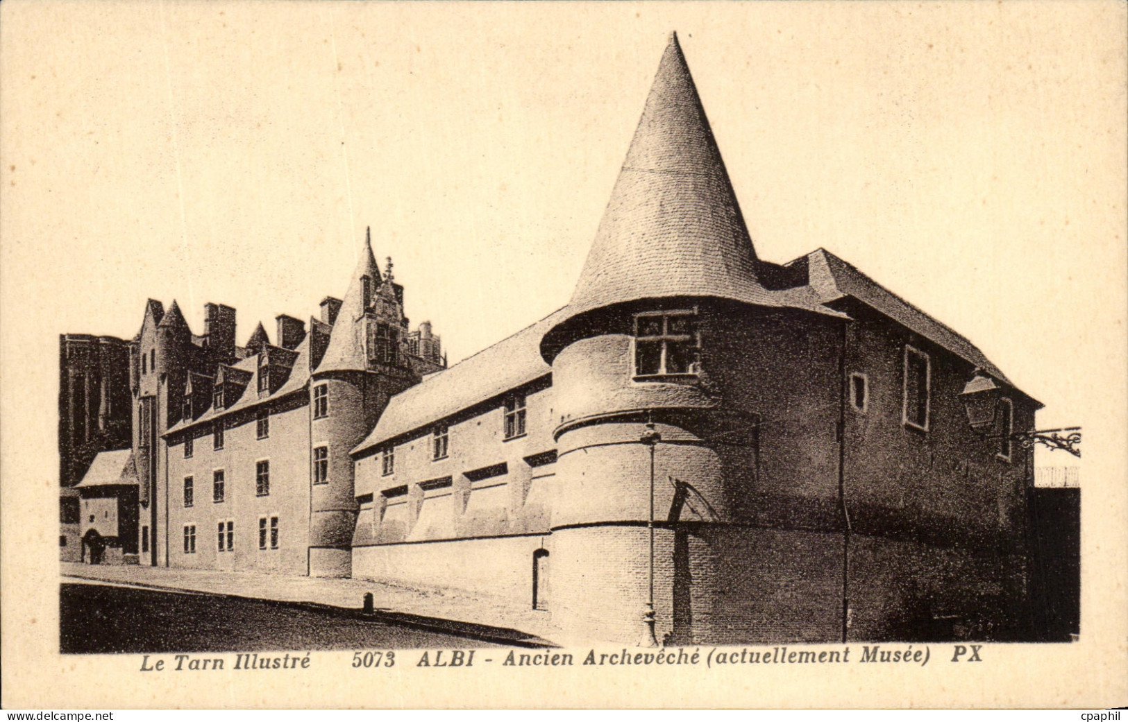 CPA Albi Ancien Arceveche