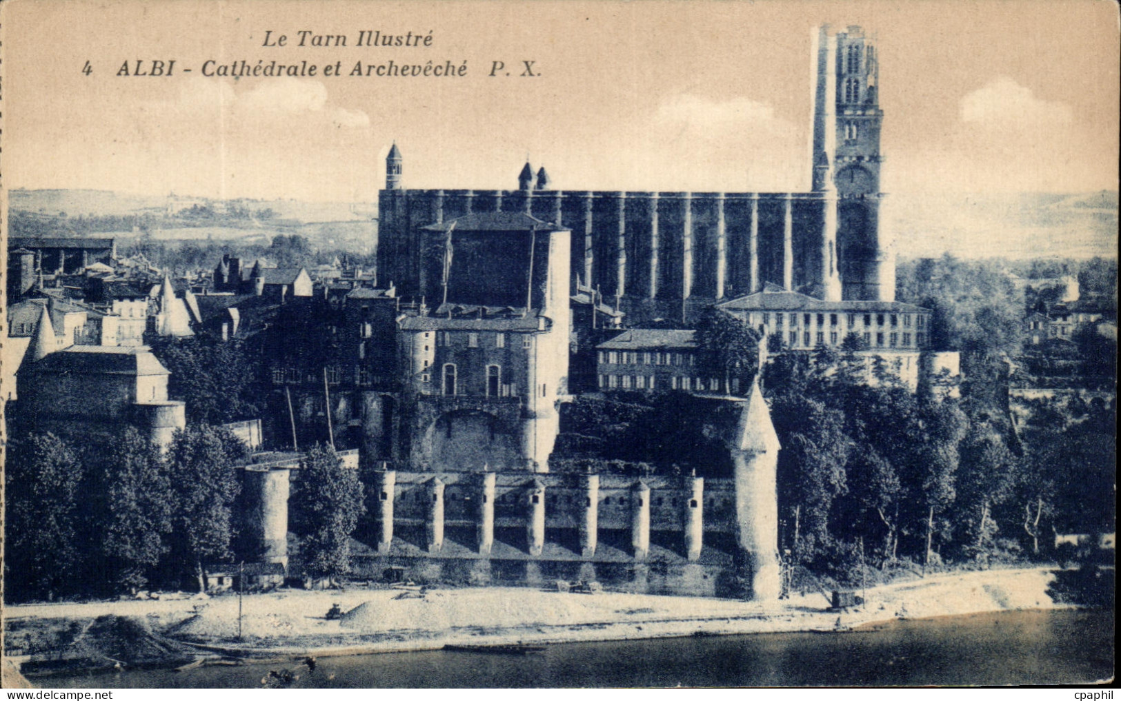 CPA Albi Cathedrale et Archeveche
