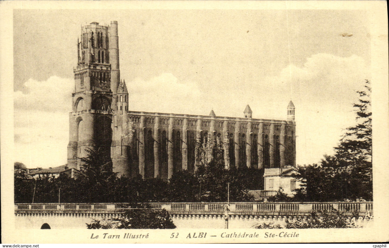 CPA Albi Cathedrale Sainte Cecile