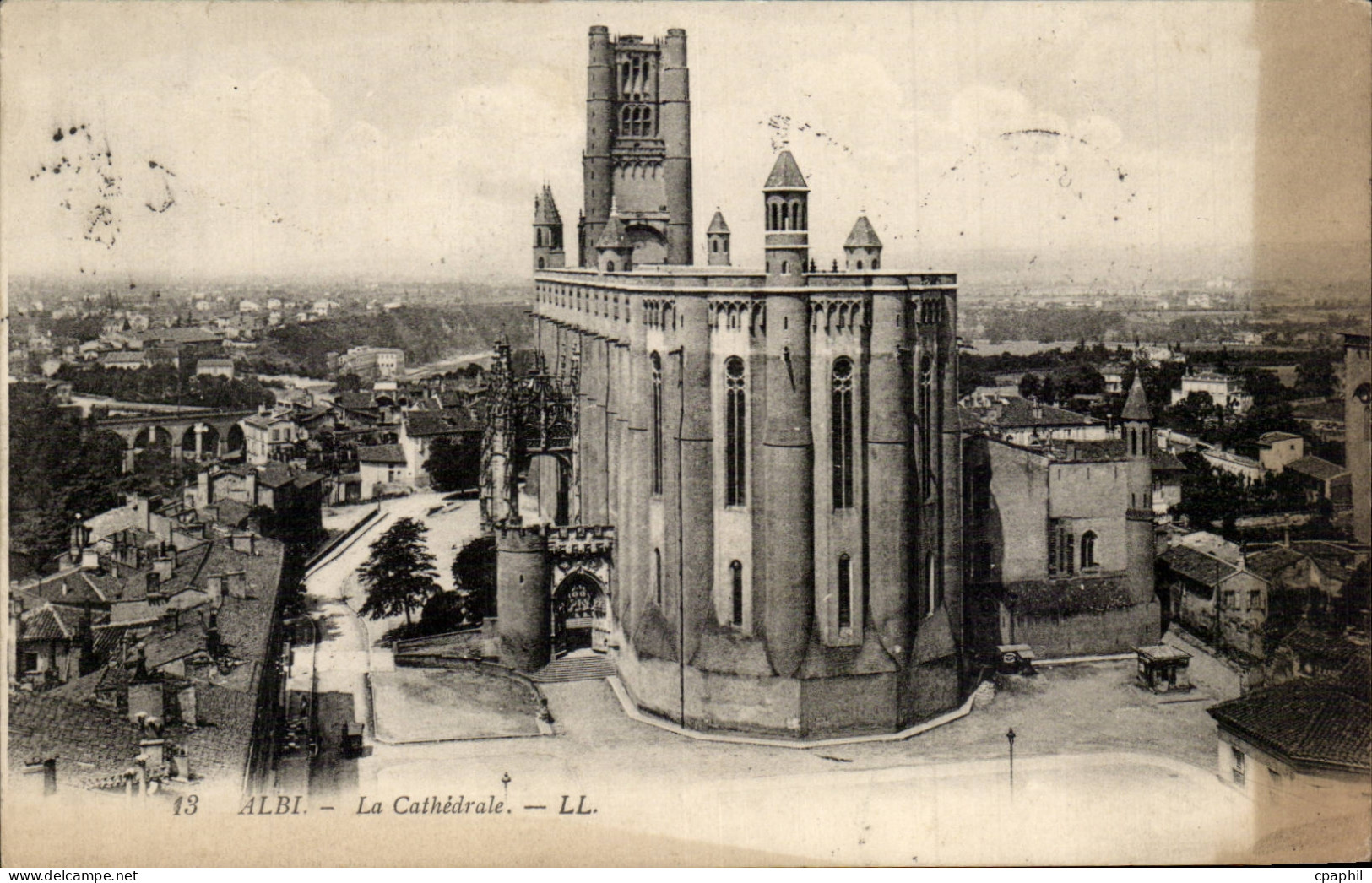 CPA Albi La cathedrale