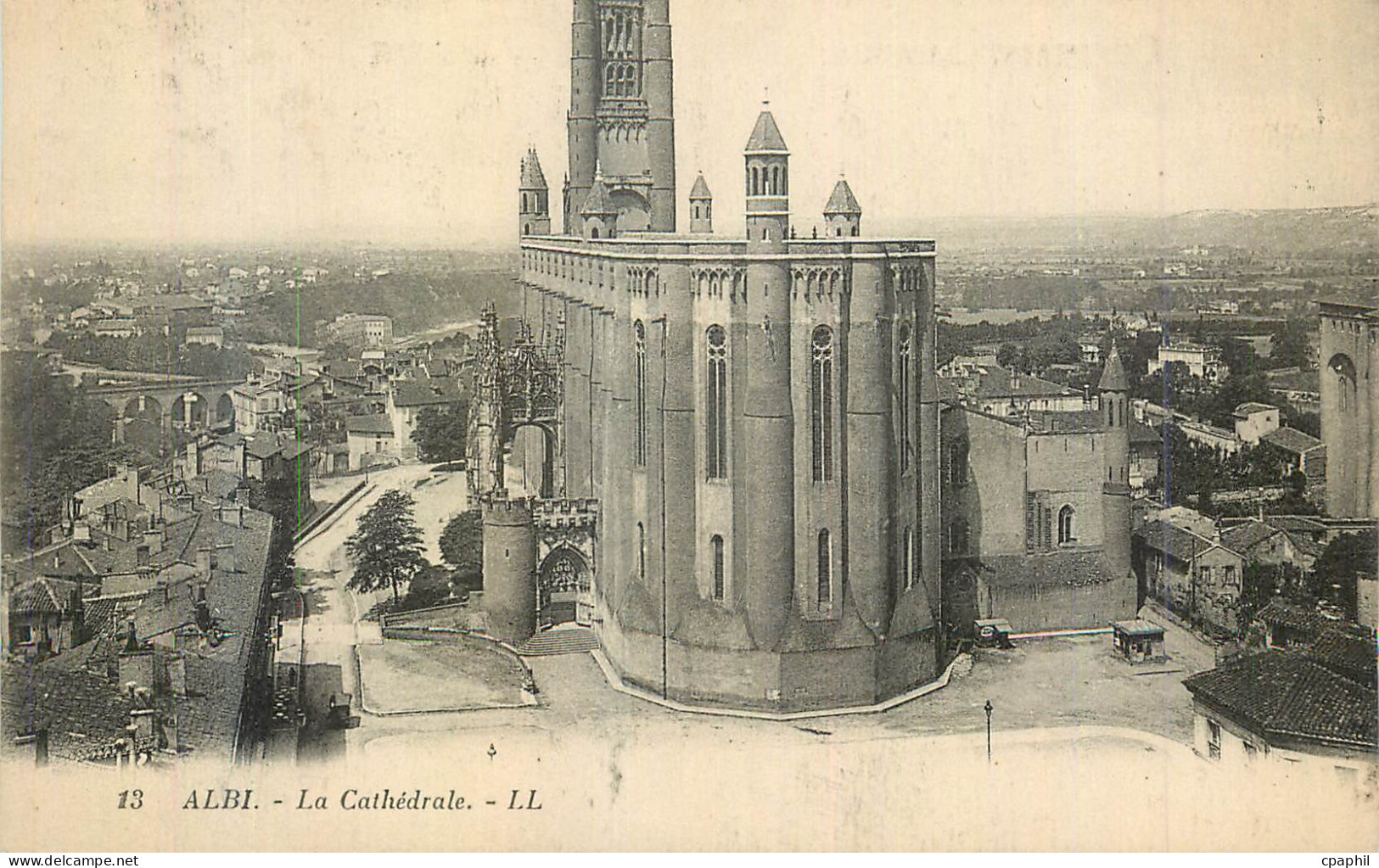 CPA Albi la Cathedrale