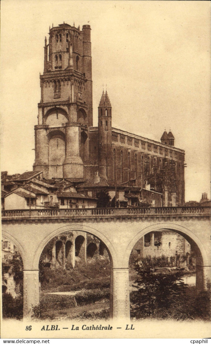 CPA Albi La cathedrale