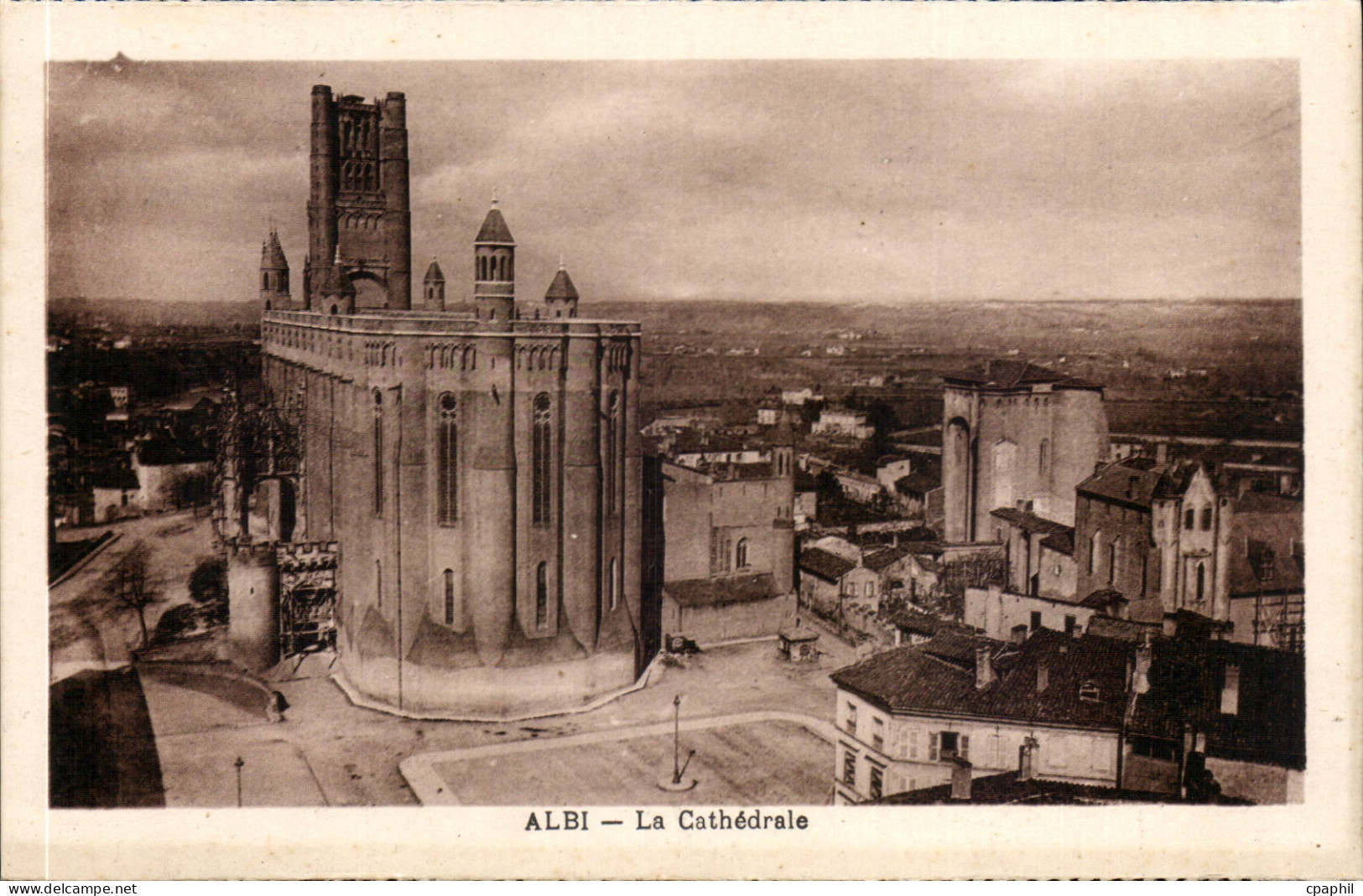 CPA Albi La cathedrale
